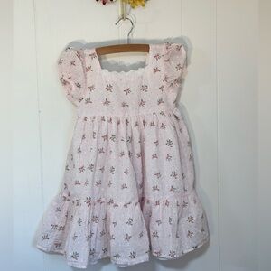 Pippa & Julie Pink Floral Sundress 5T